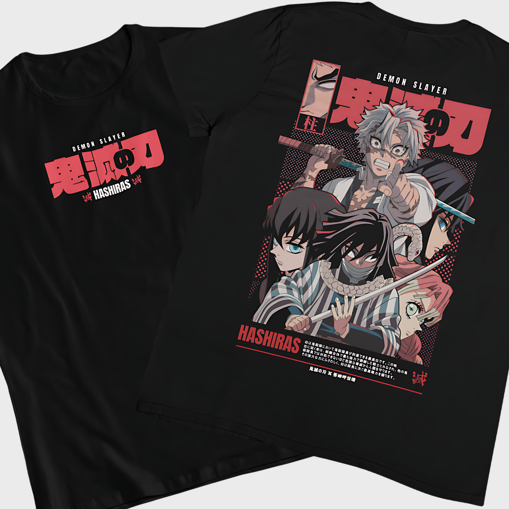 Demon Slayer: Hashiras –  Anime T-Shirt / Hoodie / Anime Graphic Tee | Sanemi Streetwear