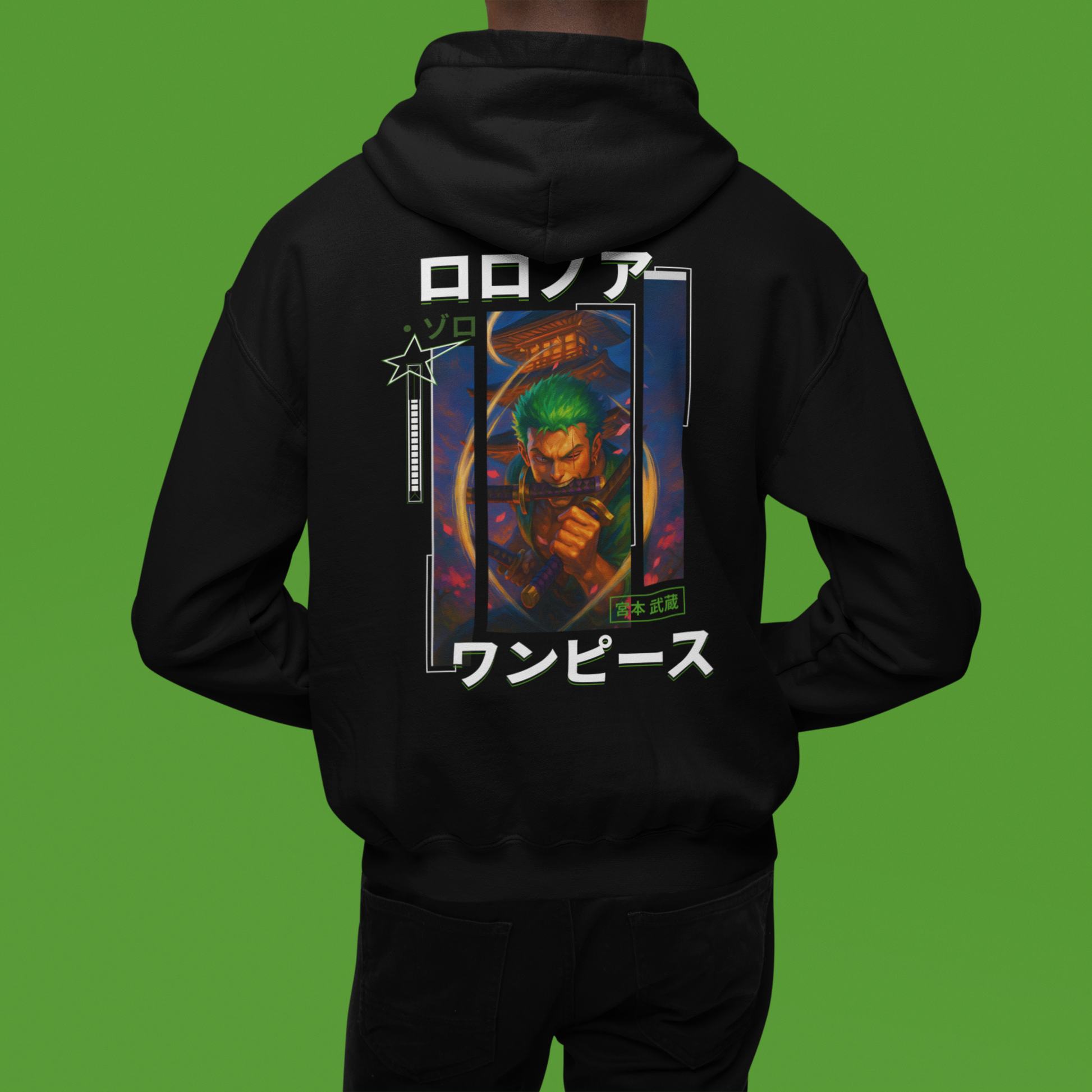 One Piece: Zoro Roronoa –  Anime T-Shirt / Hoodie / Sweater | Cool Anime Streetwear
