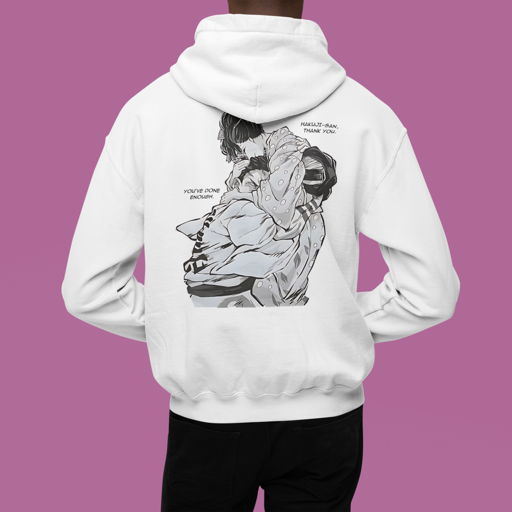 Demon Slayer: Akaza Infinity Castle – Front & Back Anime T-Shirt / Hoodie / Sweater | Cool Anime Streetwear