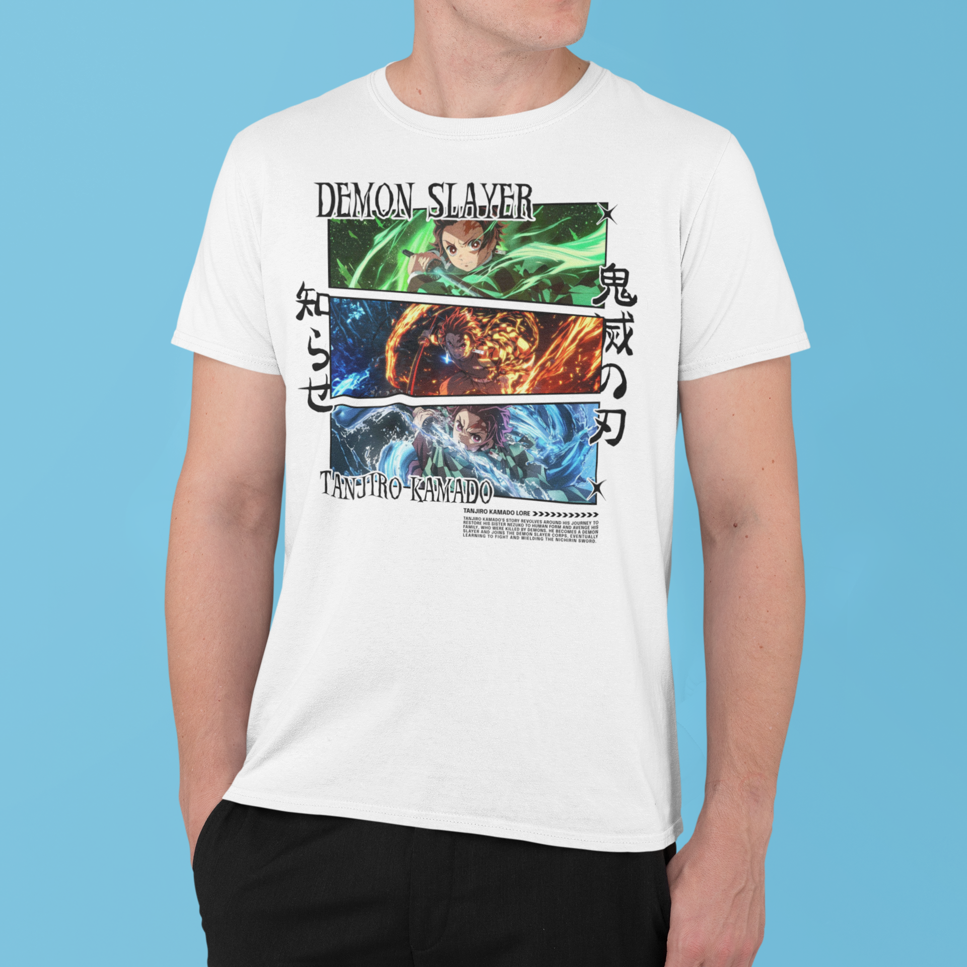 Demon Slayer: Tanjiro Kamado –  Anime T-Shirt / Hoodie / Sweater | Cool Anime Streetwear