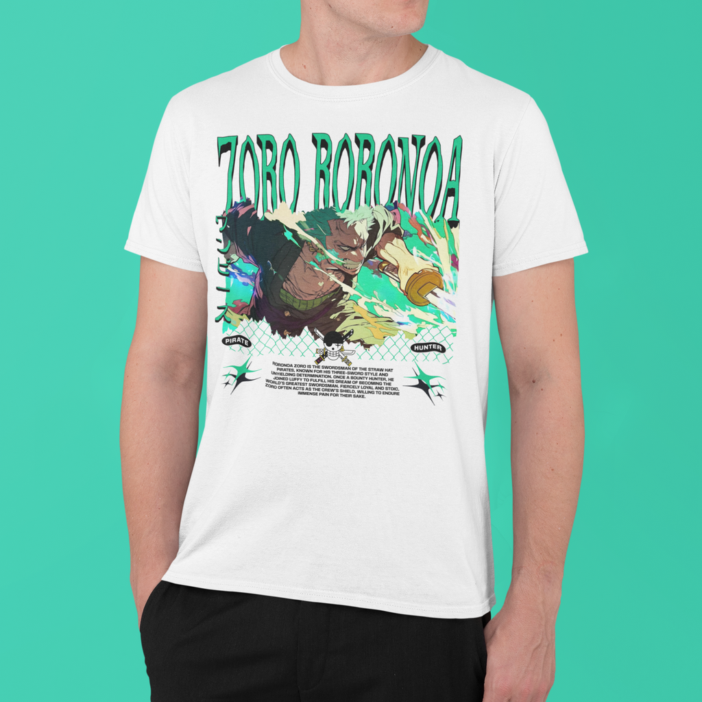One Piece: Zoro Roronoa –  Anime T-Shirt / Hoodie / Sweater | Cool Anime Streetwear