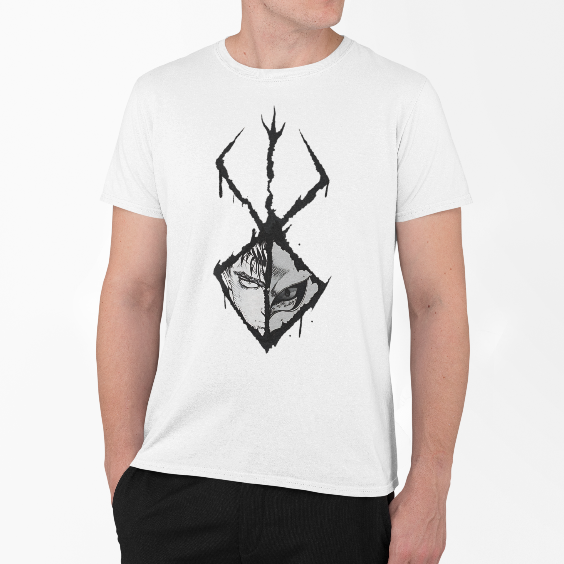 Cybersigilism Berserk: Guts and Griffith – Anime y2k T-Shirt / Hoodie / Sweater | Cool Anime Cyber Streetwear
