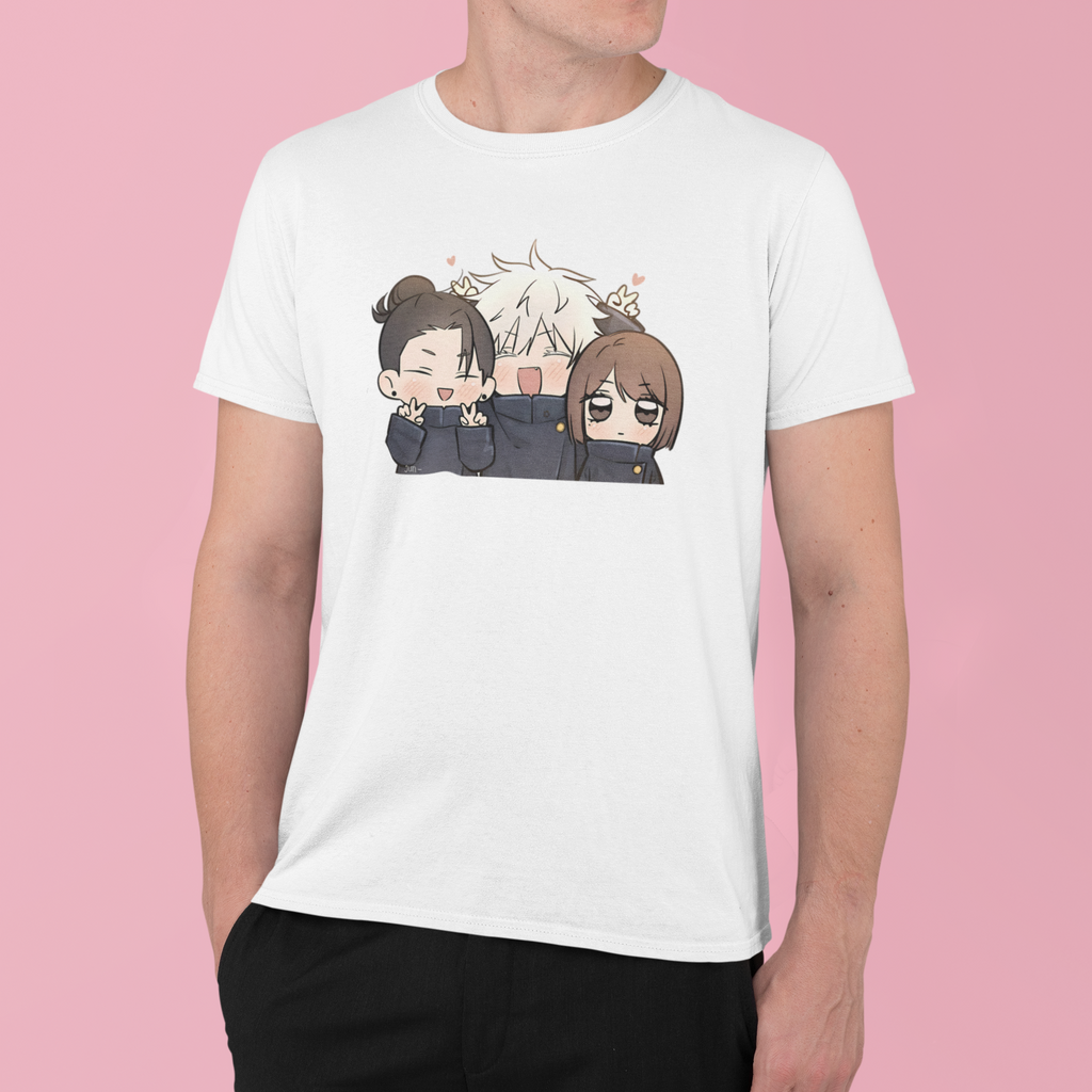 Jujutsu Kaisen Chibi: CUSTOM text –  T-Shirt / Hoodie / Sweater | Cute Anime Streetwear