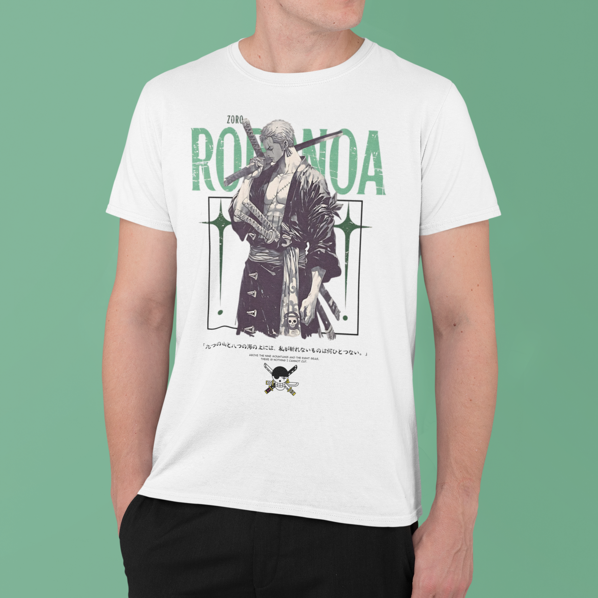 One Piece: Zoro Roronoa –  Anime T-Shirt / Hoodie / Sweater | Cool Anime Streetwear