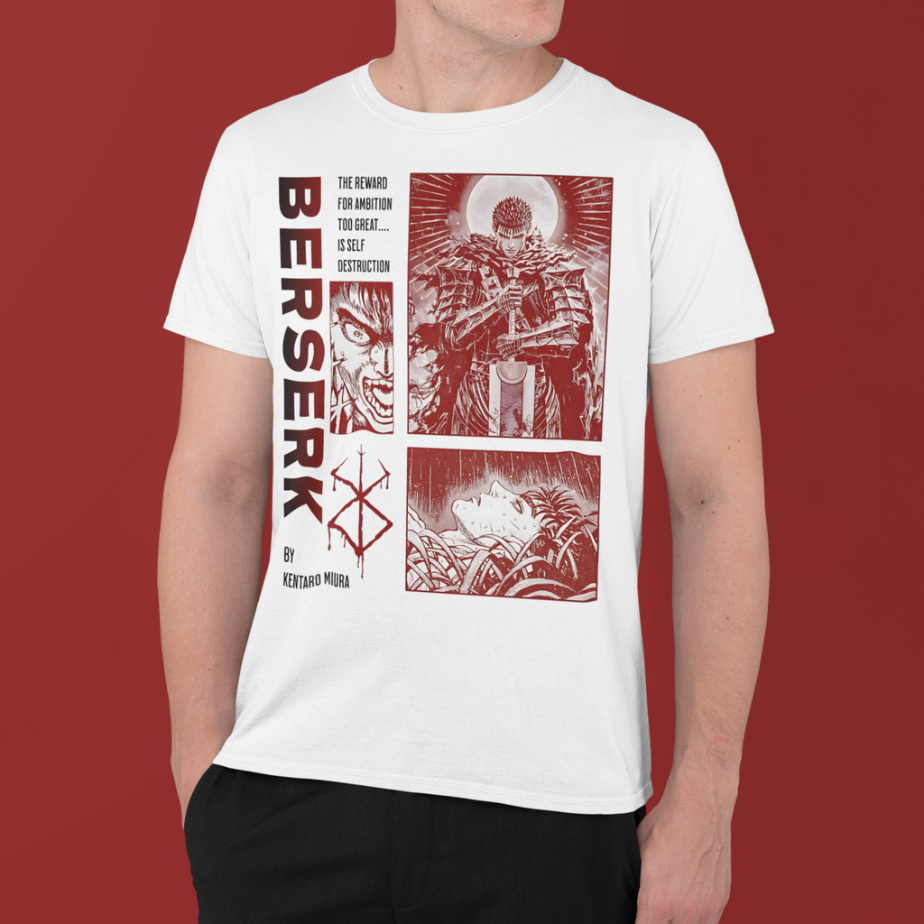 Berserk: Guts –  Anime T-Shirt / Hoodie / Sweater | Cool Anime Streetwear