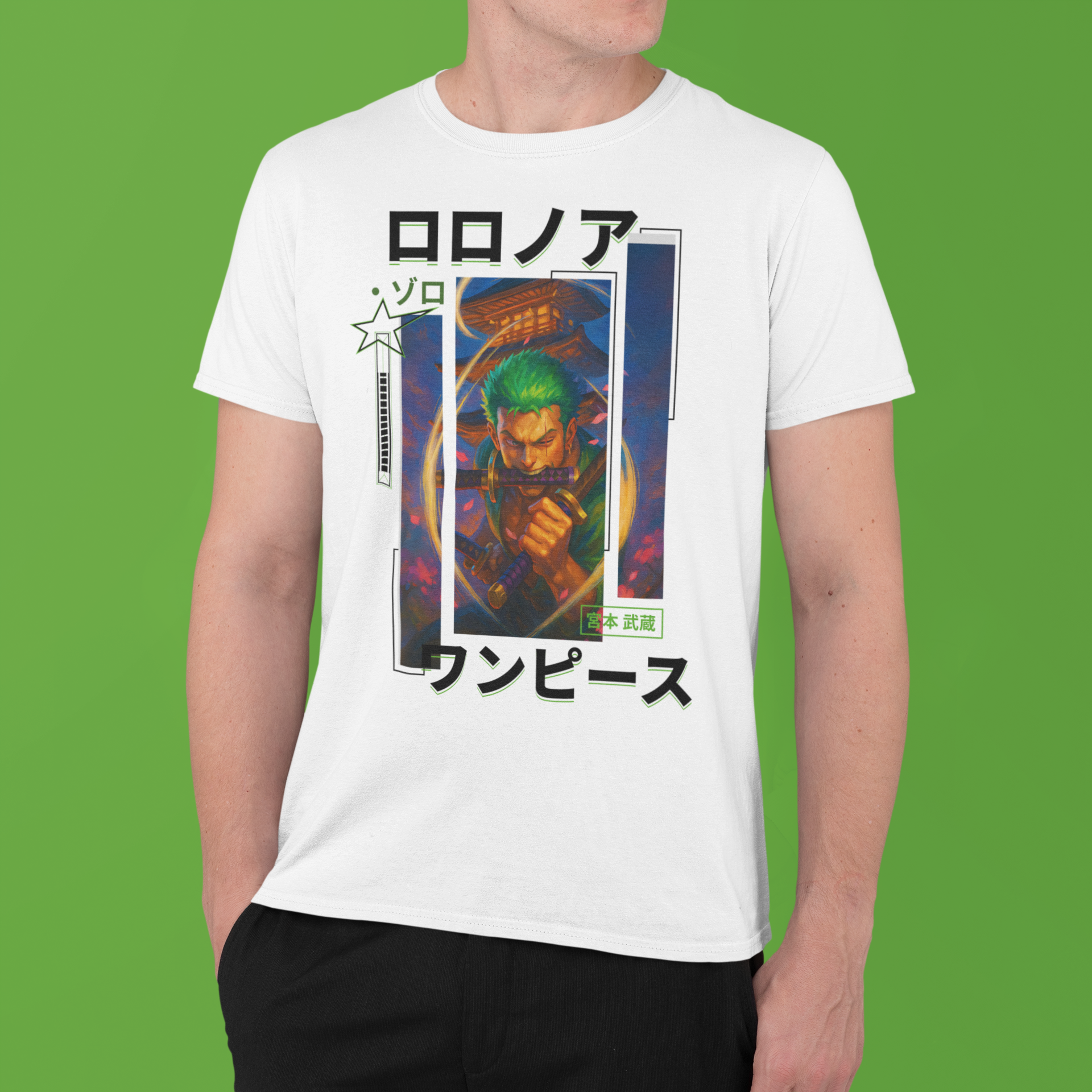 One Piece: Zoro Roronoa –  Anime T-Shirt / Hoodie / Sweater | Cool Anime Streetwear