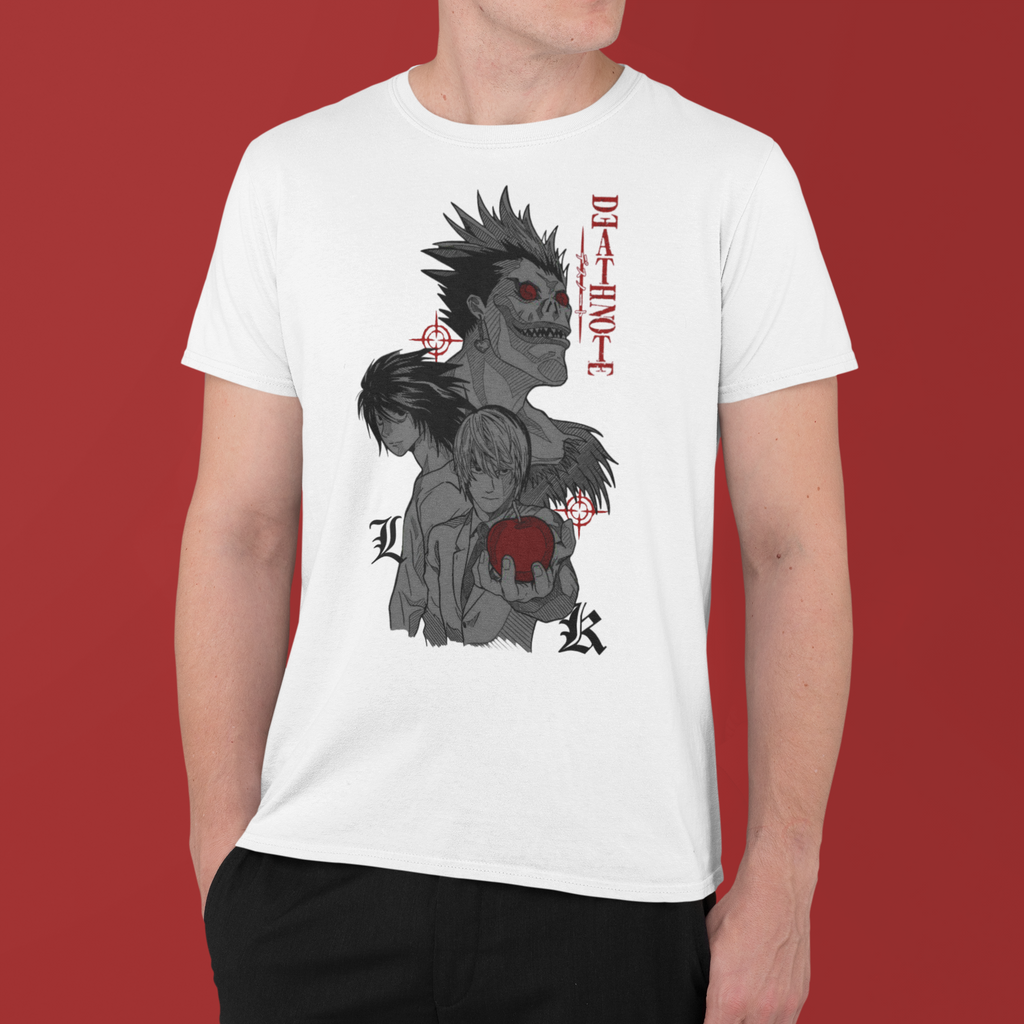 Death Note – Kira’s Judgement Anime T-Shirt / Hoodie / Sweater | Cool Anime Streetwear