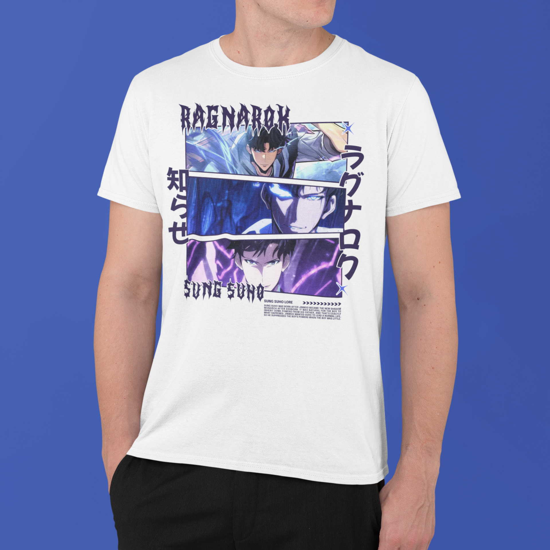 Solo Leveling Ragnarok: Sung Suho –  Anime T-Shirt / Hoodie / Sweater | Cool Anime Streetwear