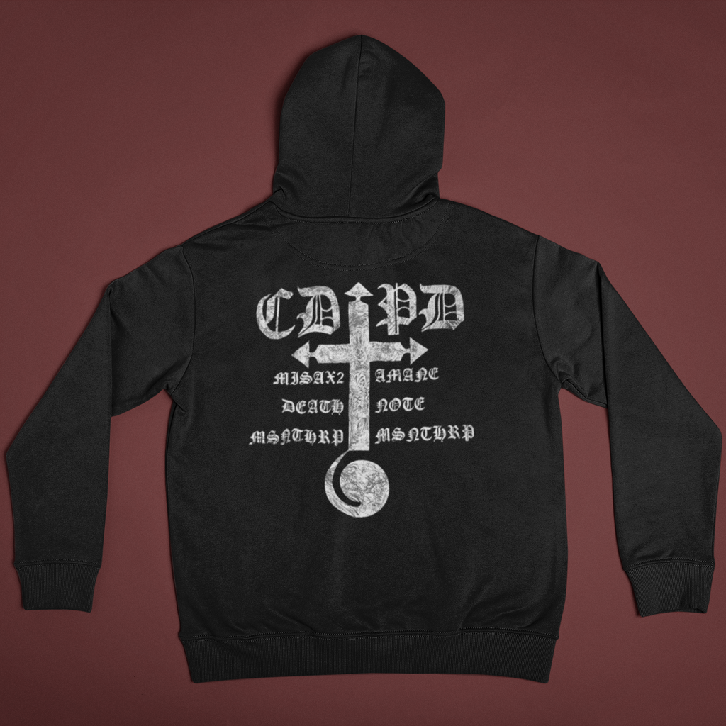 Death Note: Misa Amane (manga shirt design) – Front and Back Anime y2k T-Shirt / Hoodie / Sweater | Cool Anime Cyber Streetwear