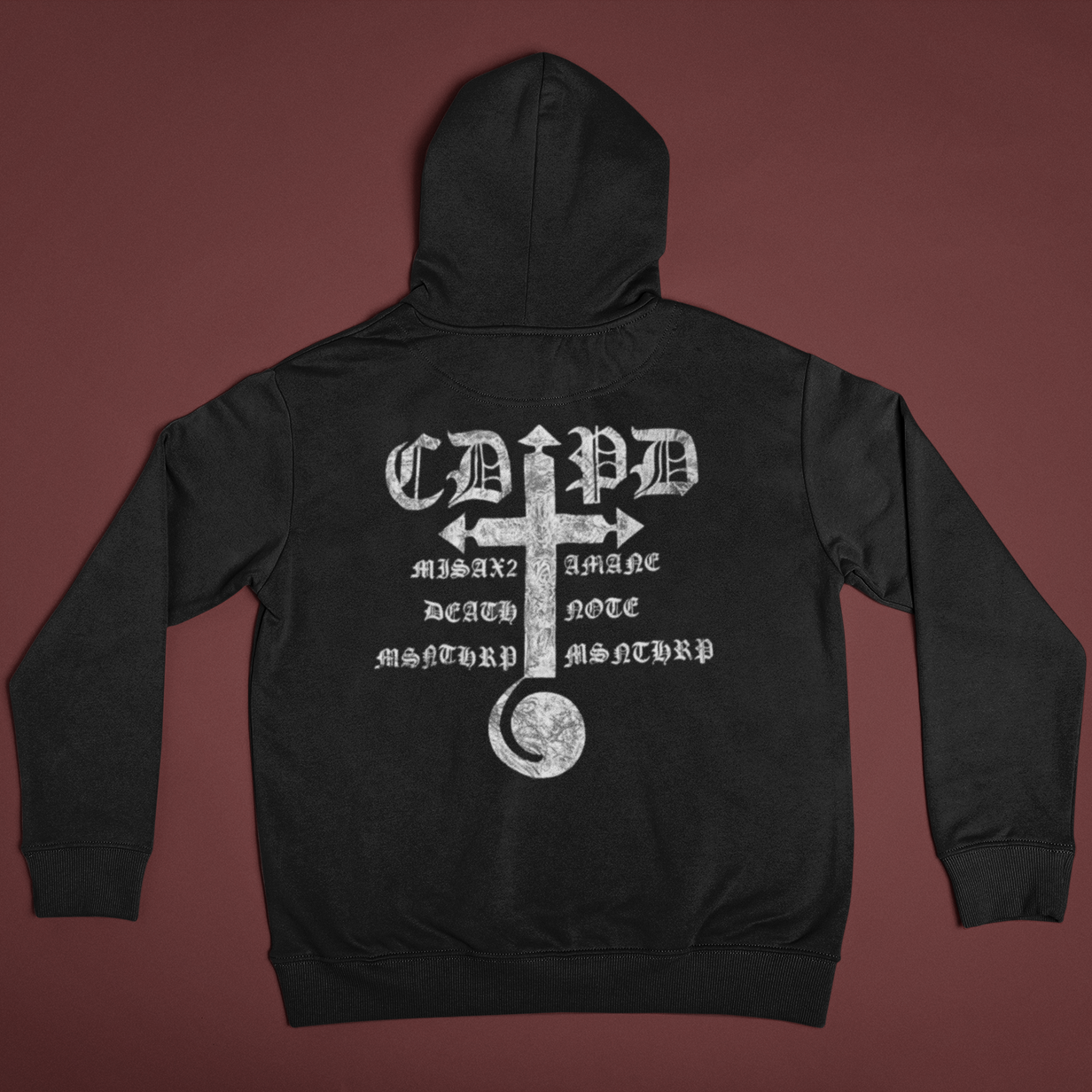 Death Note: Misa Amane (manga shirt design) – Front and Back Anime y2k T-Shirt / Hoodie / Sweater | Cool Anime Cyber Streetwear