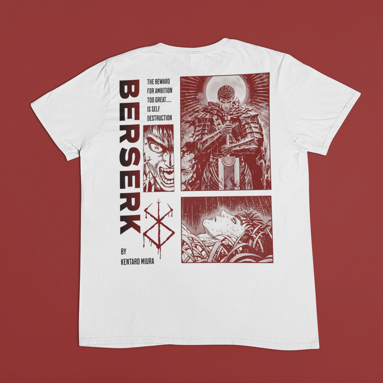 Berserk: Guts –  Anime T-Shirt / Hoodie / Sweater | Cool Anime Streetwear