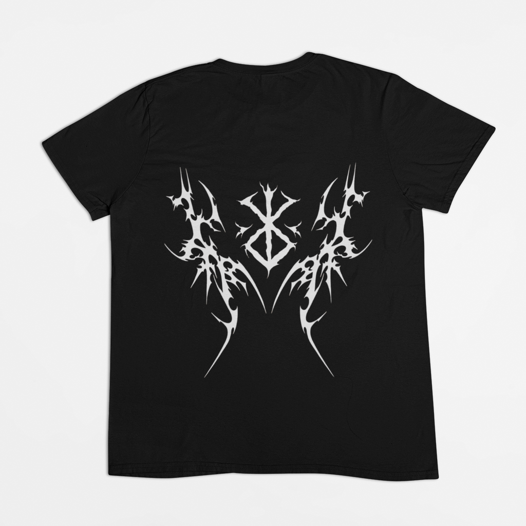 Cybersigilism Berserk: Guts and Griffith – Anime y2k T-Shirt / Hoodie / Sweater | Cool Anime Cyber Streetwear