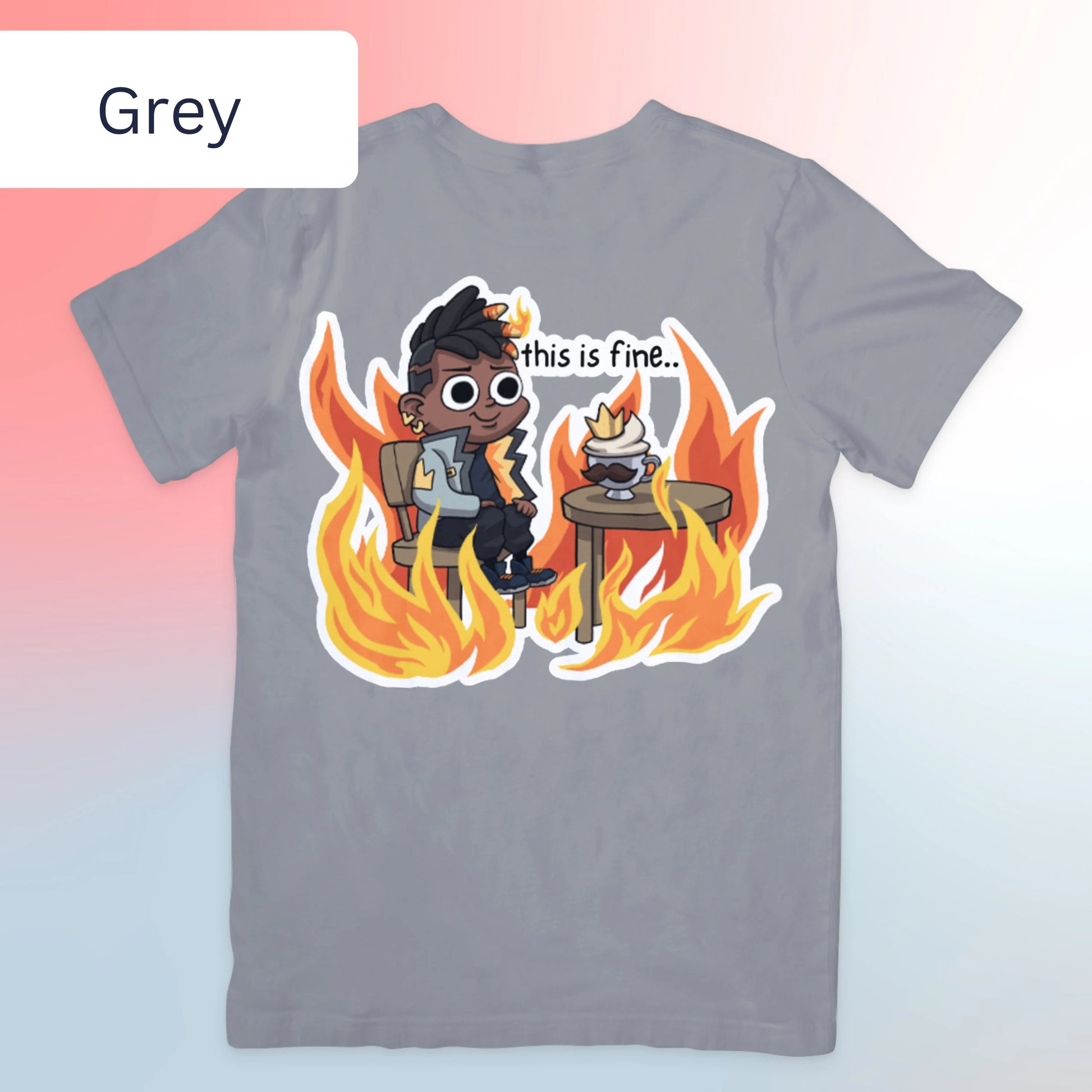 This is Fine.. Phoenix Valorant Unisex T-Shirt for Adults