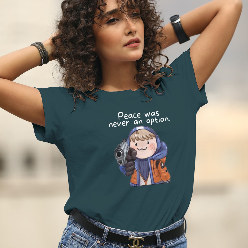 Peace was never an option.. Wattson Chibi Apex Legends Unisex T-Shirt for Adults
