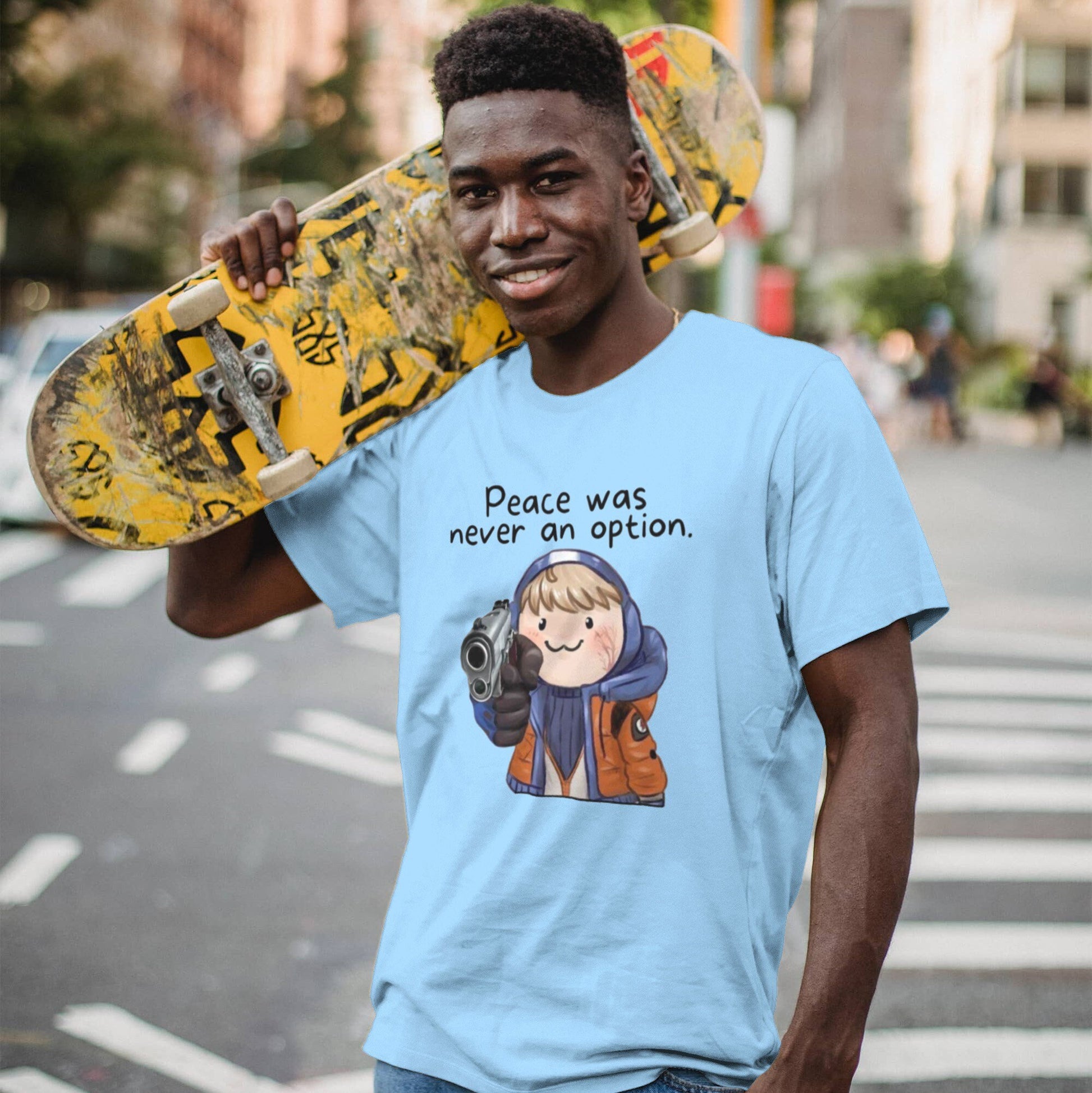 Peace was never an option.. Wattson Chibi Apex Legends Unisex T-Shirt for Adults