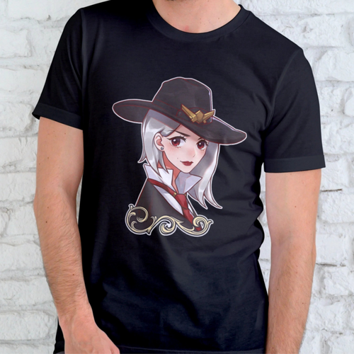 Ashe Western Overwatch Unisex T-Shirt for Adults