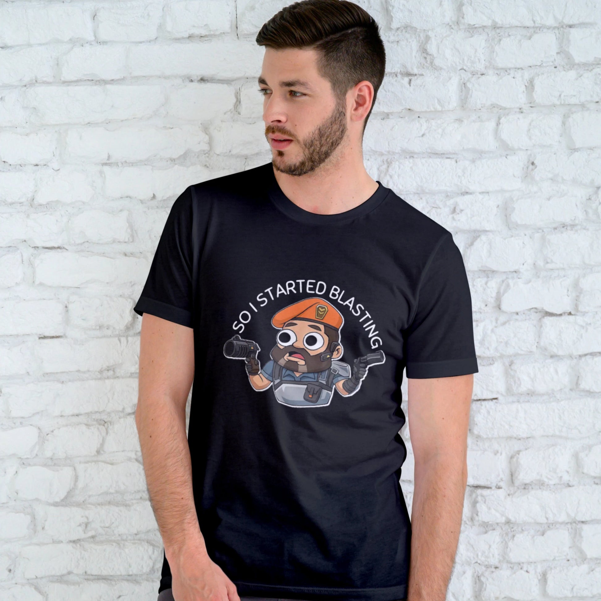 So I started blasting.. Brimstone Valorant T-Shirt for Adults