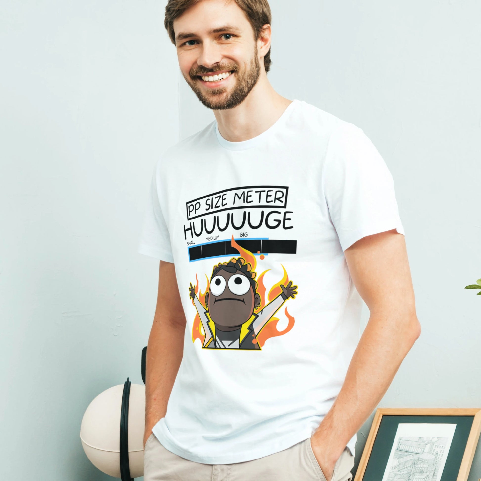 PP Size Meter Phoenix Valorant Unisex T-Shirt for Adults