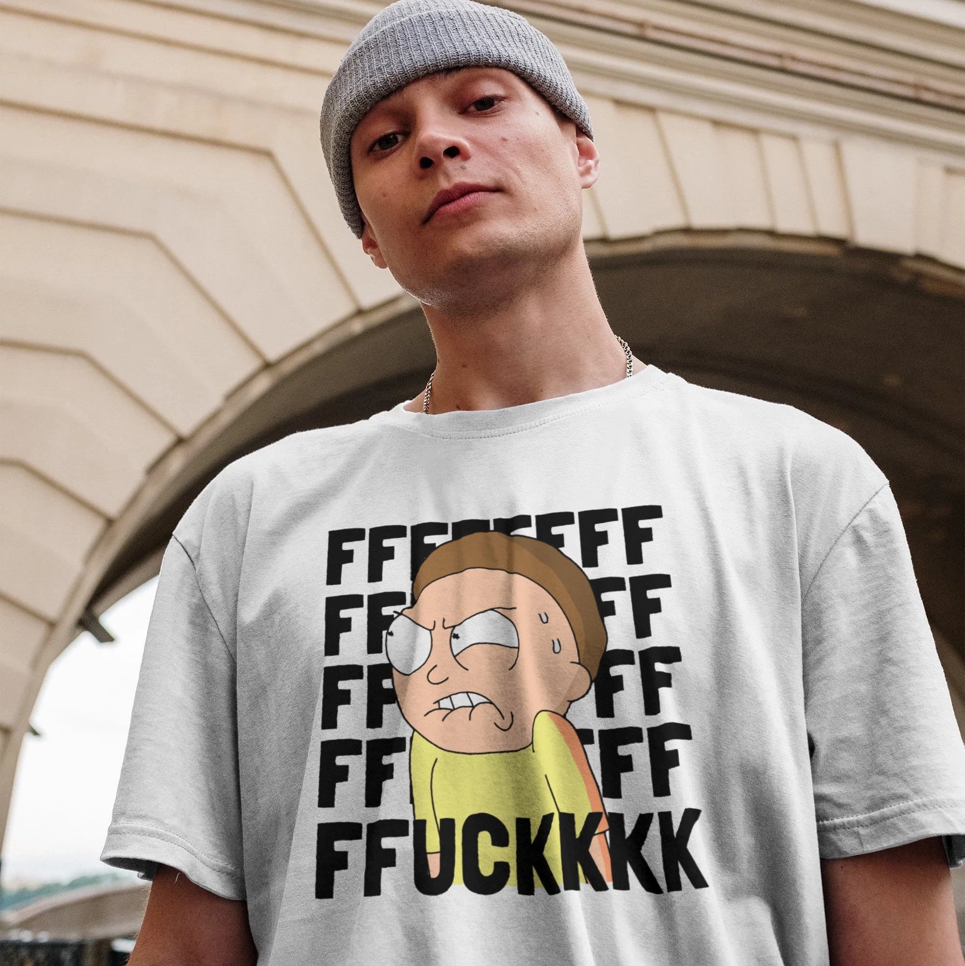 Rick & Morty - Fuck Funny Unisex T-Shirt For Adults