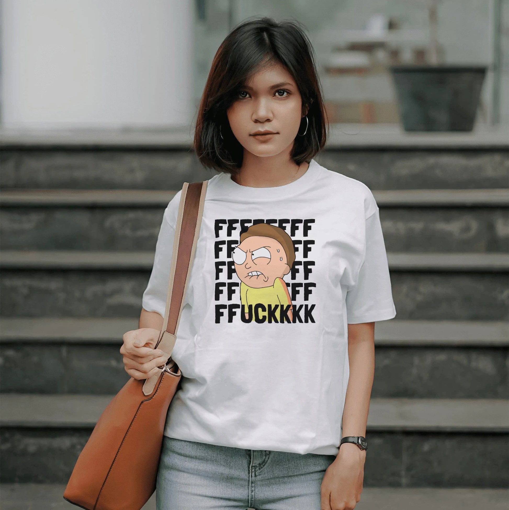 Rick & Morty - Fuck Funny Unisex T-Shirt For Adults
