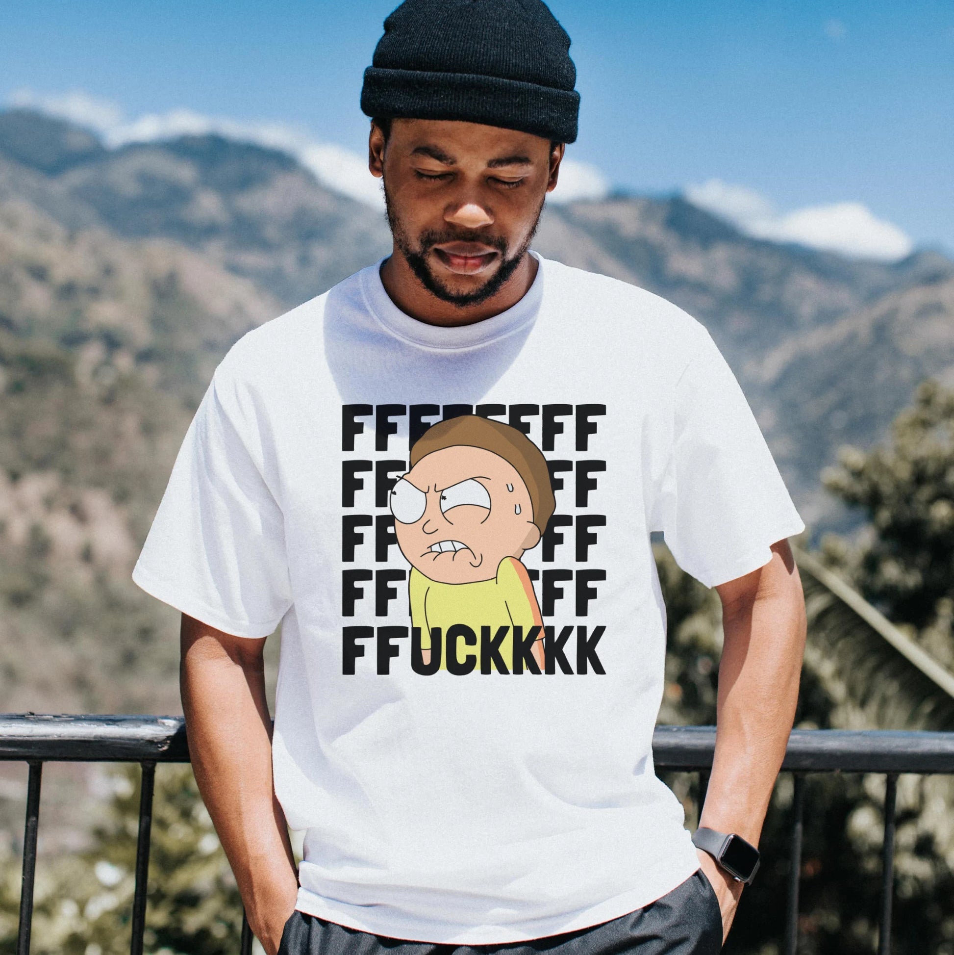 Rick & Morty - Fuck Funny Unisex T-Shirt For Adults
