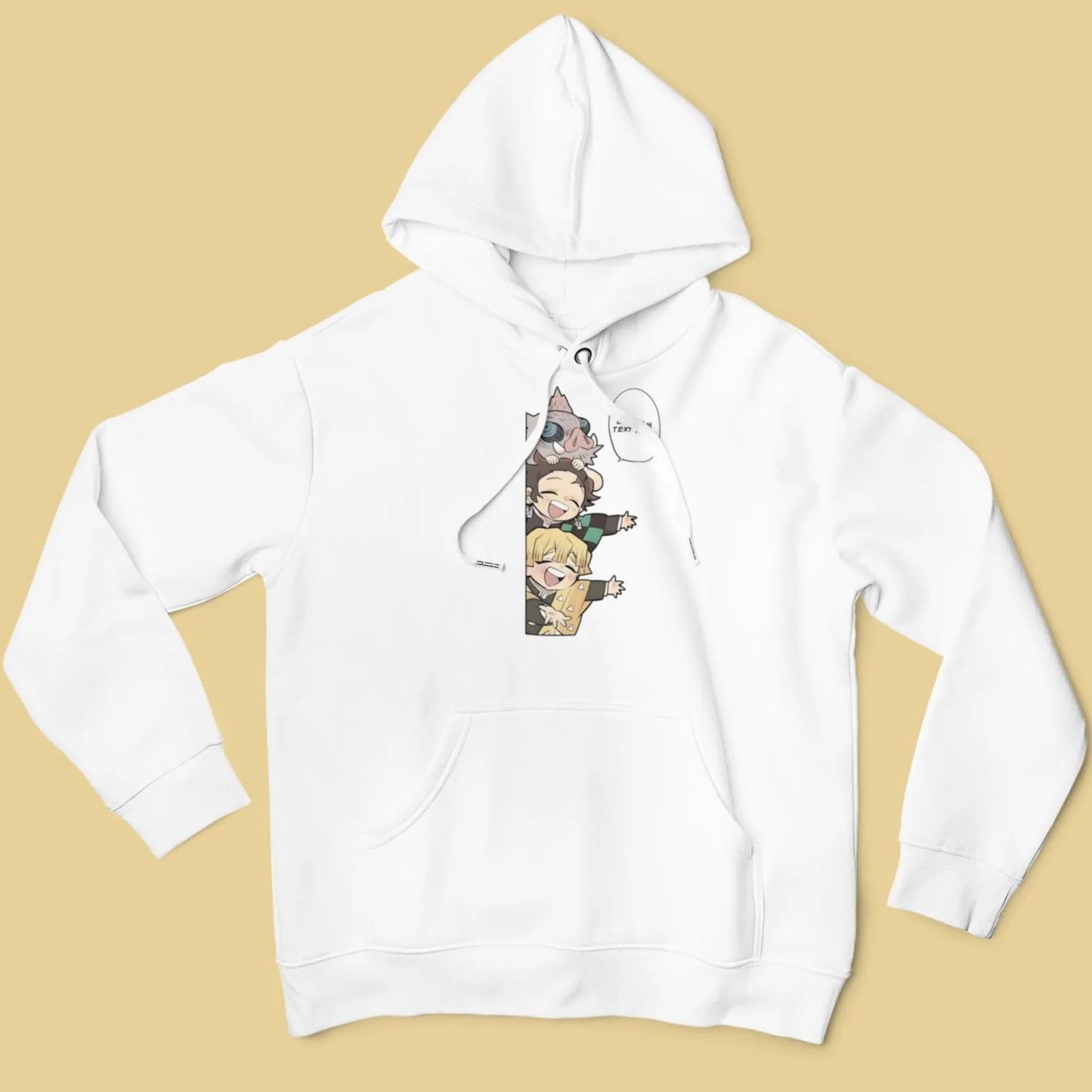 Demon Slayer Chibi: CUSTOM text –  Anime T-Shirt / Hoodie / Sweater | Cool Anime Streetwear