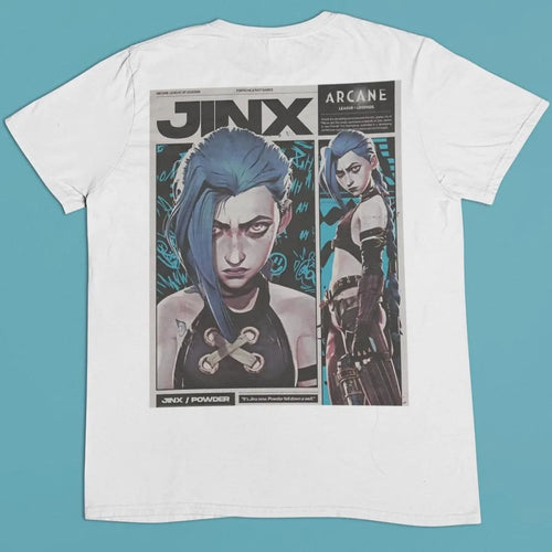 Arcane: Jinx – League of Legends T-Shirt / Hoodie / Sweater | Cool Anime & Gaming Streetwear
