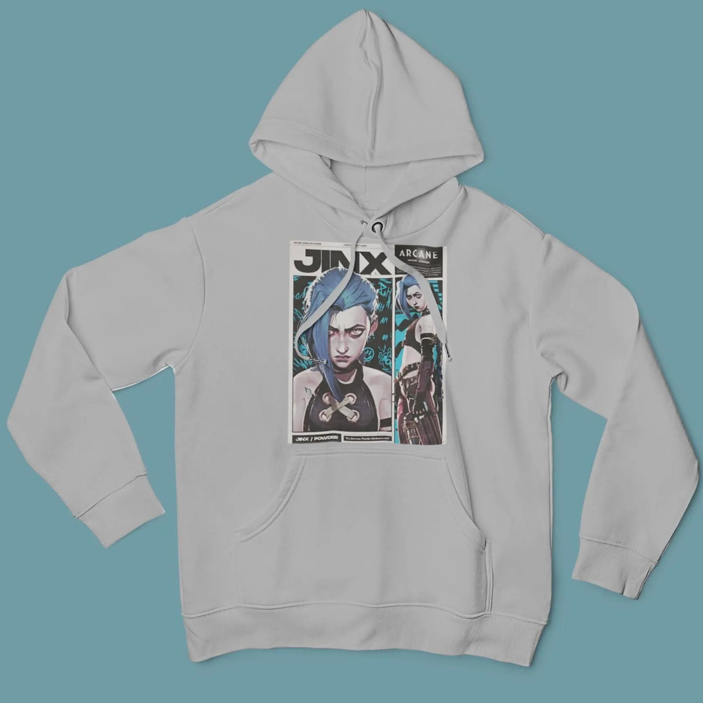 Arcane: Jinx – League of Legends T-Shirt / Hoodie / Sweater | Cool Anime & Gaming Streetwear