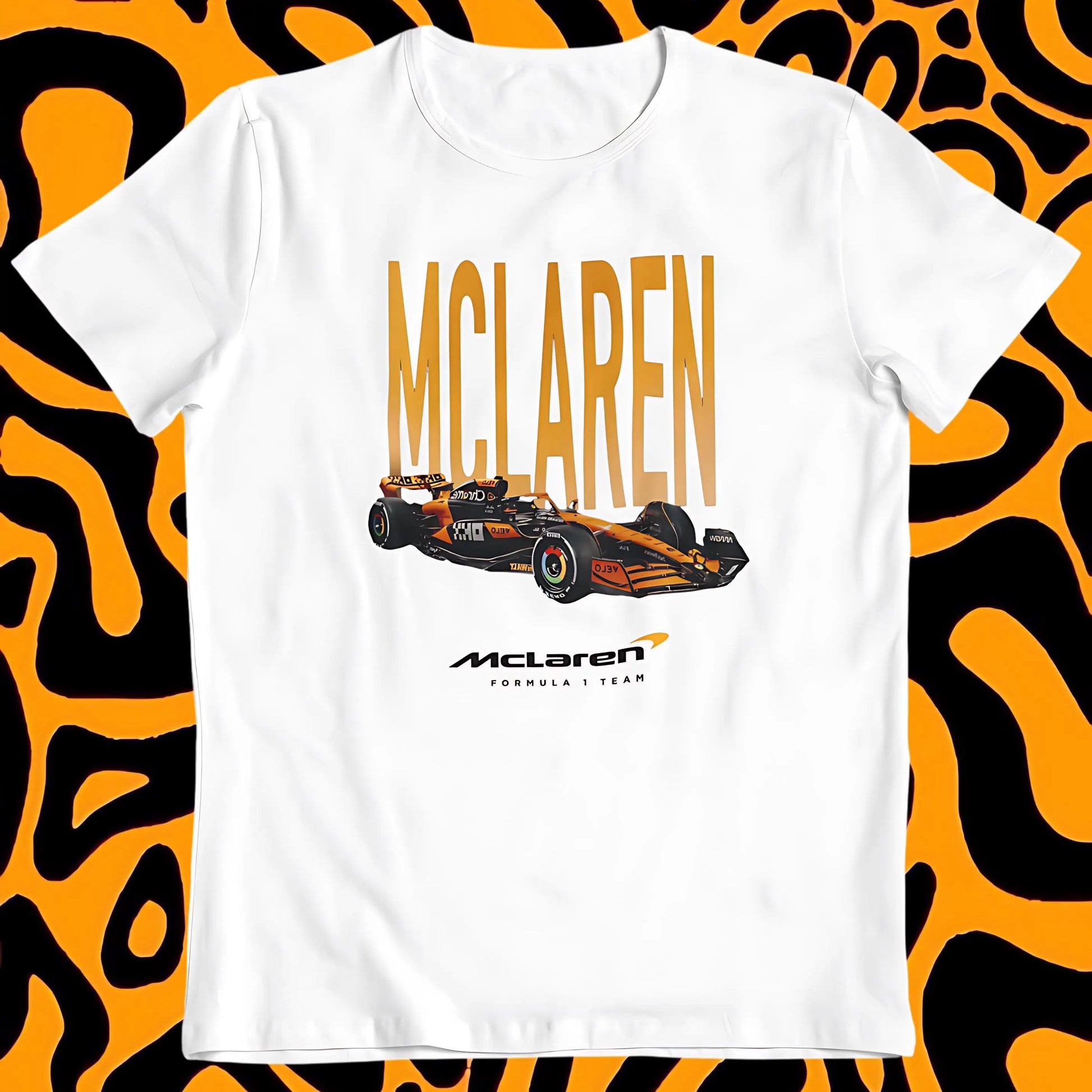 McLaren F1 Racing Car Graphic Tee, Motorsport Gift for Fans, Mclaren Formula 1 –  T-Shirt / Hoodie / Sweater | Cool Streetwear