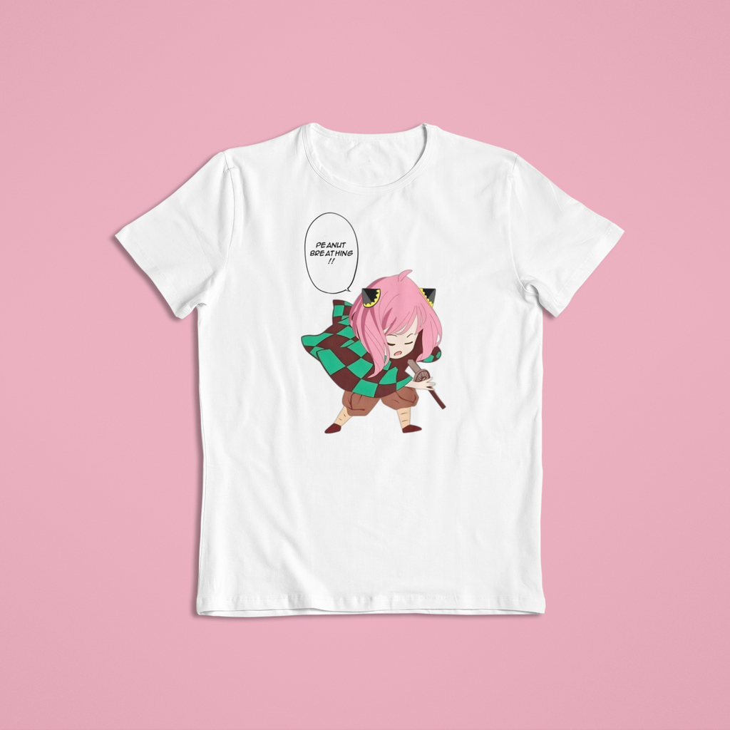 Spy x Family (Demon Slayer): Anya Forger CUSTOM text –  Anime T-Shirt / Hoodie / Sweater | Cute Anime Streetwear
