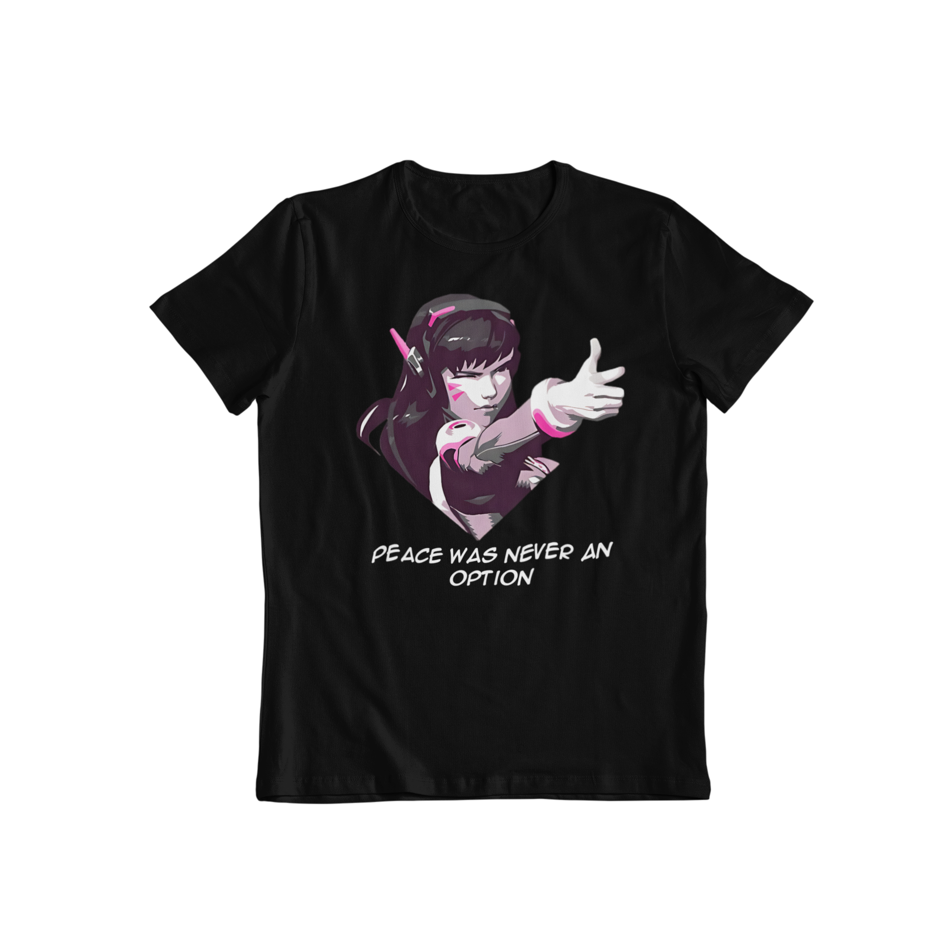 D.VA Overwatch: Precision Strike - 'Peace was never an option' T-Shirt / Hoodie / Sweater | Cool Gaming Streetwear