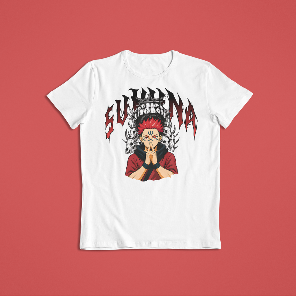 Jujutsu Kaisen: Sukuna –  Anime T-Shirt / Hoodie / Sweater Front & Back Graphic Tee | King of Curses Streetwear