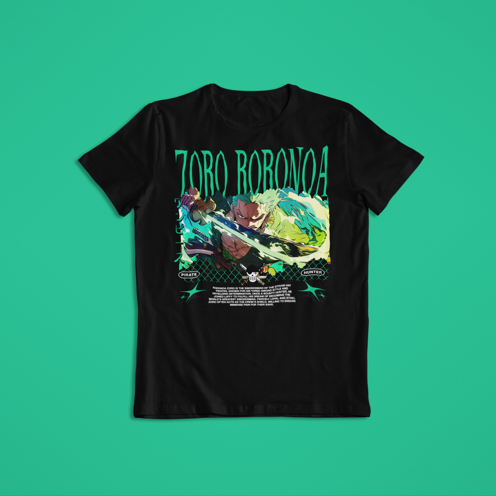 One Piece: Zoro Roronoa –  Anime T-Shirt / Hoodie / Sweater | Cool Anime Streetwear
