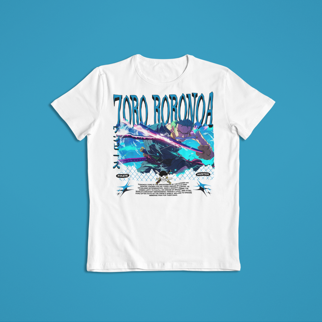 One Piece: Zoro Roronoa –  Anime T-Shirt / Hoodie / Sweater | Cool Anime Streetwear