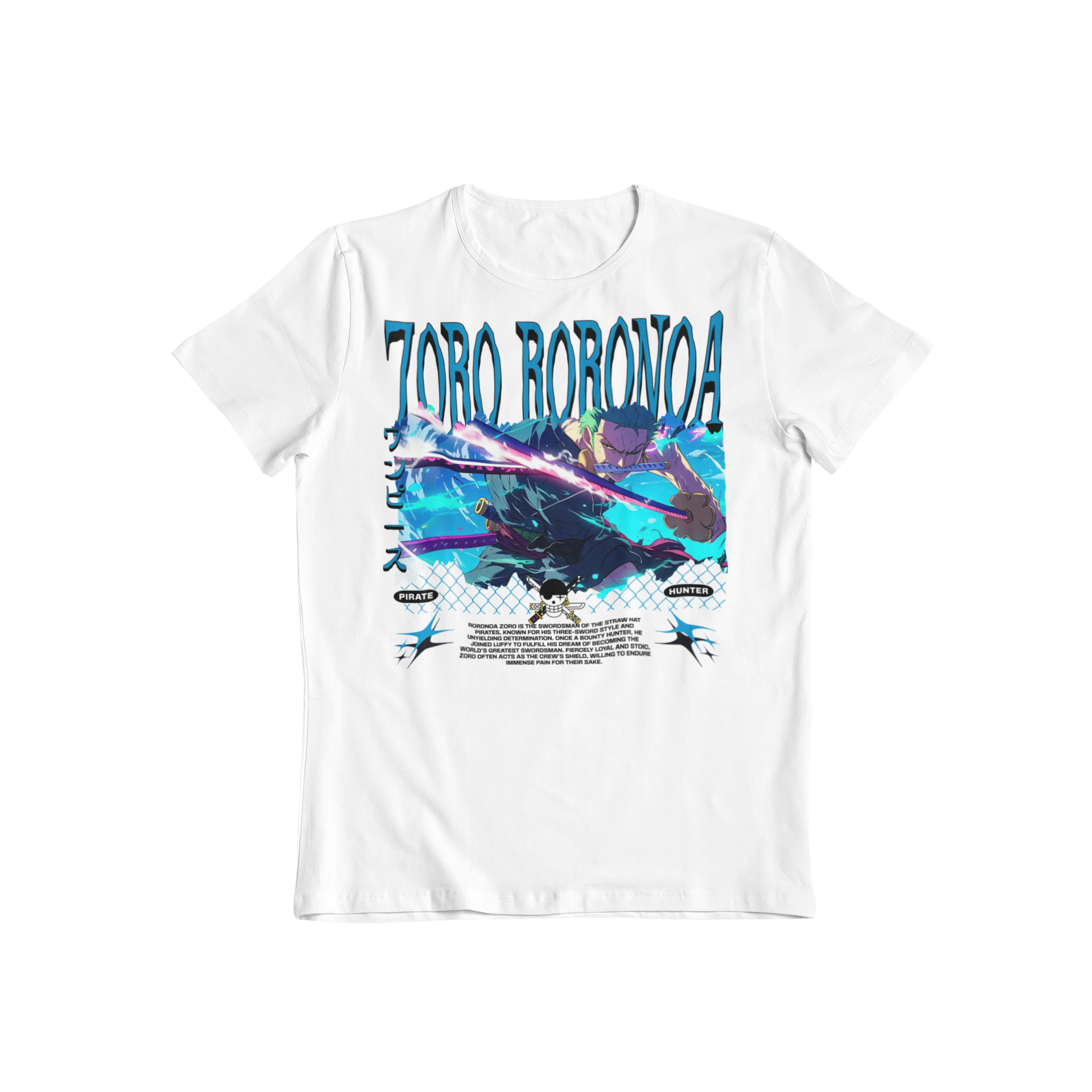 One Piece: Zoro Roronoa –  Anime T-Shirt / Hoodie / Sweater | Cool Anime Streetwear