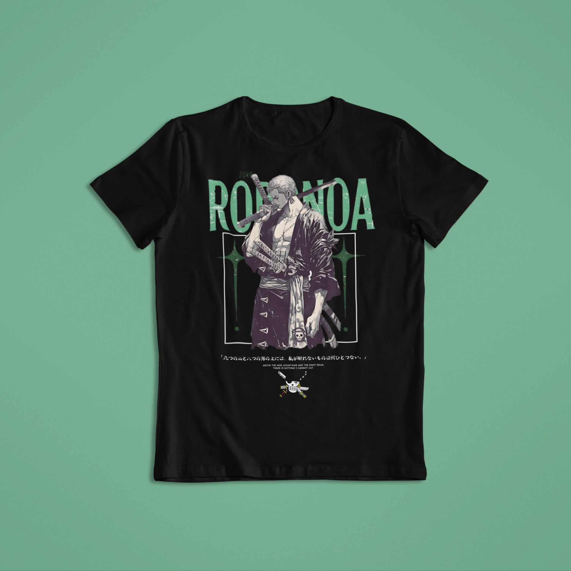One Piece: Zoro Roronoa –  Anime T-Shirt / Hoodie / Sweater | Cool Anime Streetwear