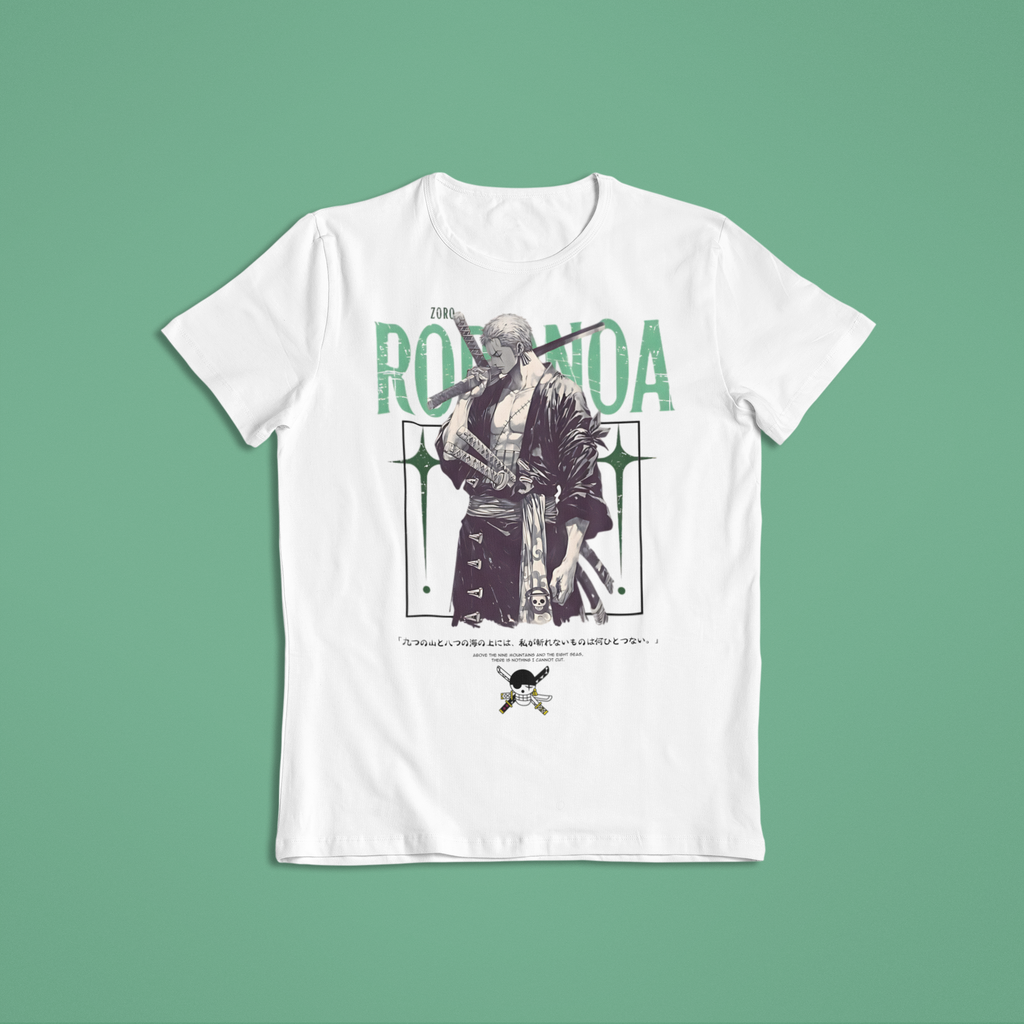 One Piece: Zoro Roronoa –  Anime T-Shirt / Hoodie / Sweater | Cool Anime Streetwear