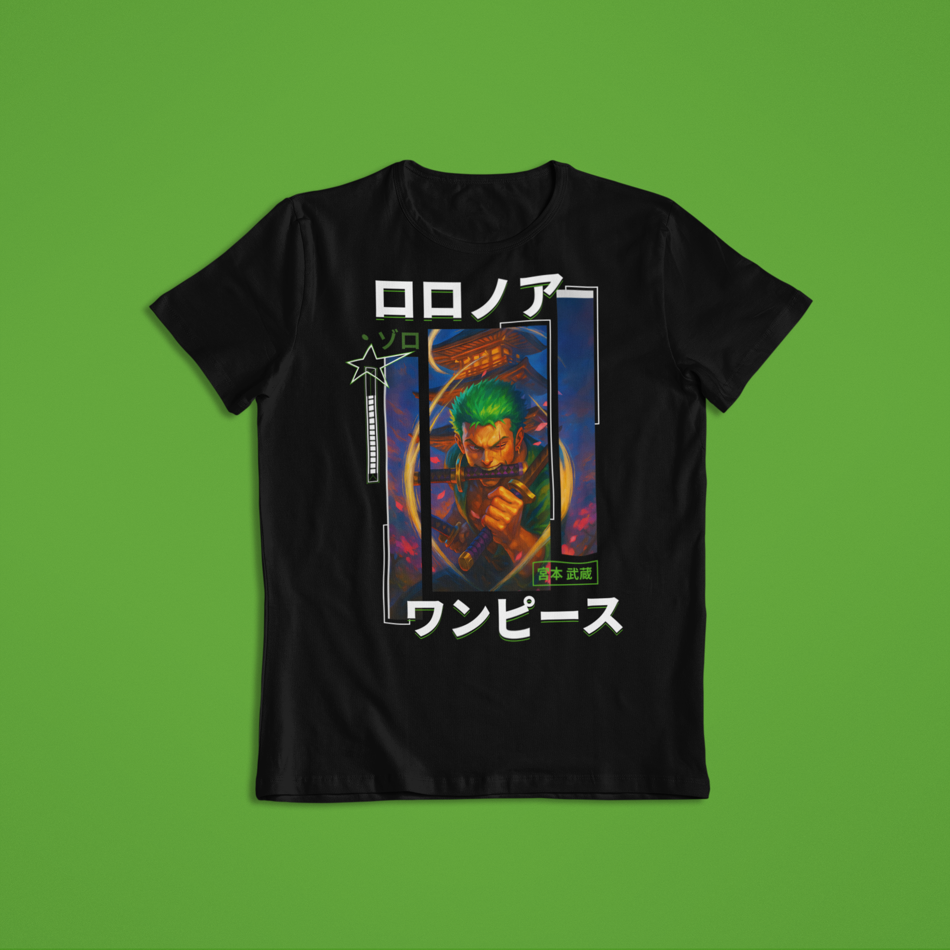 One Piece: Zoro Roronoa –  Anime T-Shirt / Hoodie / Sweater | Cool Anime Streetwear