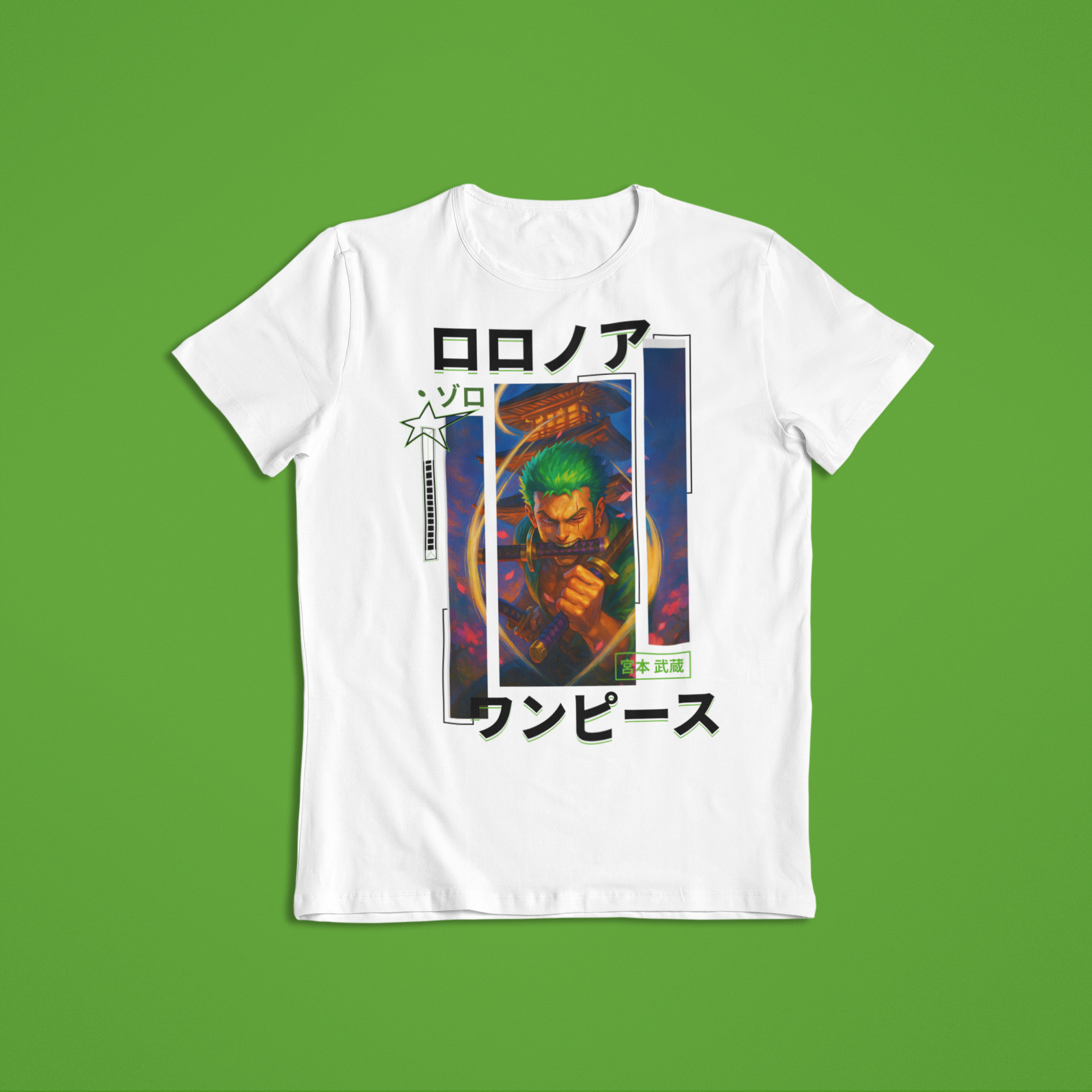 One Piece: Zoro Roronoa –  Anime T-Shirt / Hoodie / Sweater | Cool Anime Streetwear