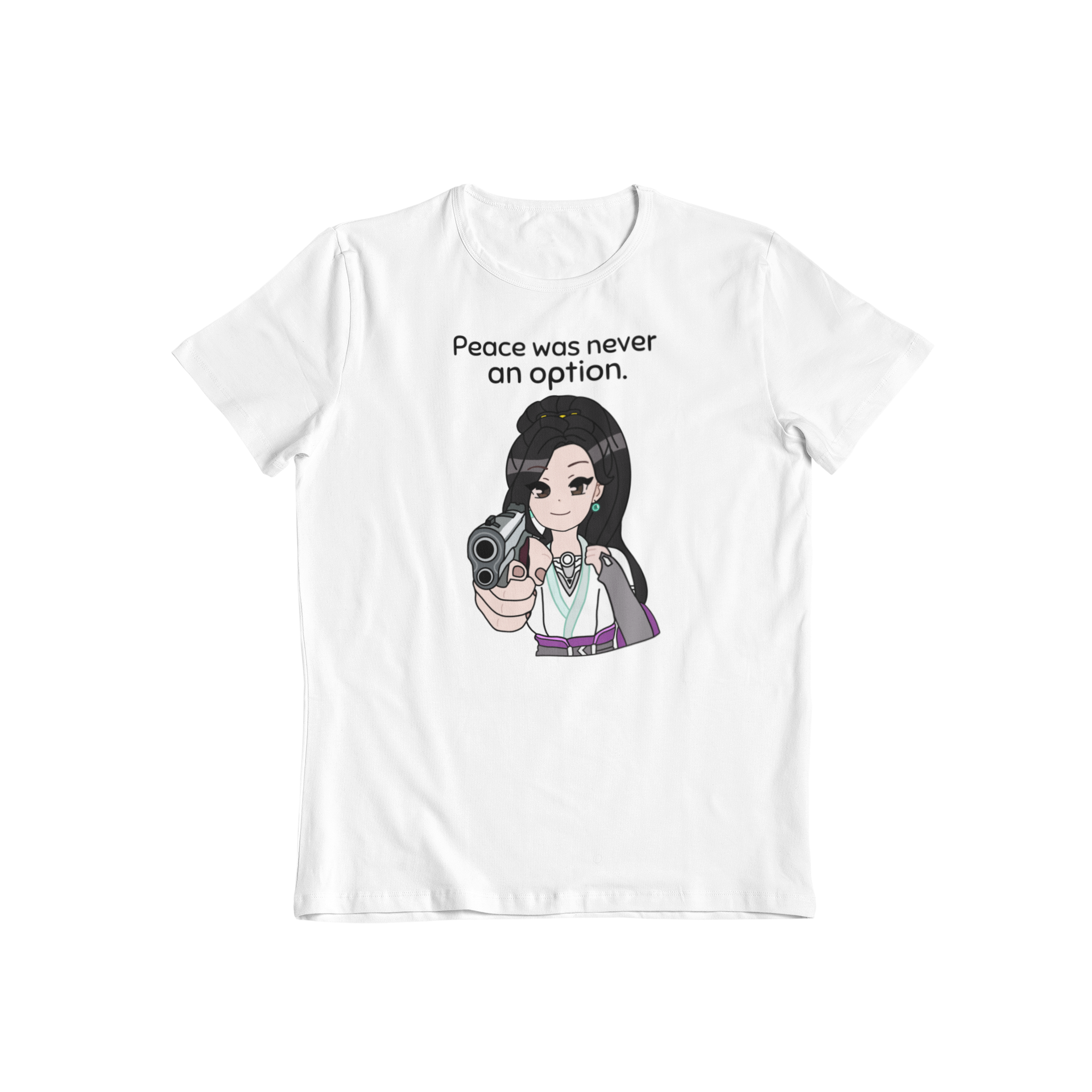 Sage Valorant - Peace was never an option T-Shirt Valorant Sage Funny T-Shirt