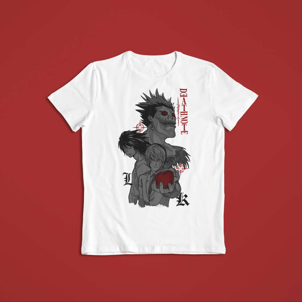 Death Note – Kira’s Judgement Anime T-Shirt / Hoodie / Sweater | Cool Anime Streetwear