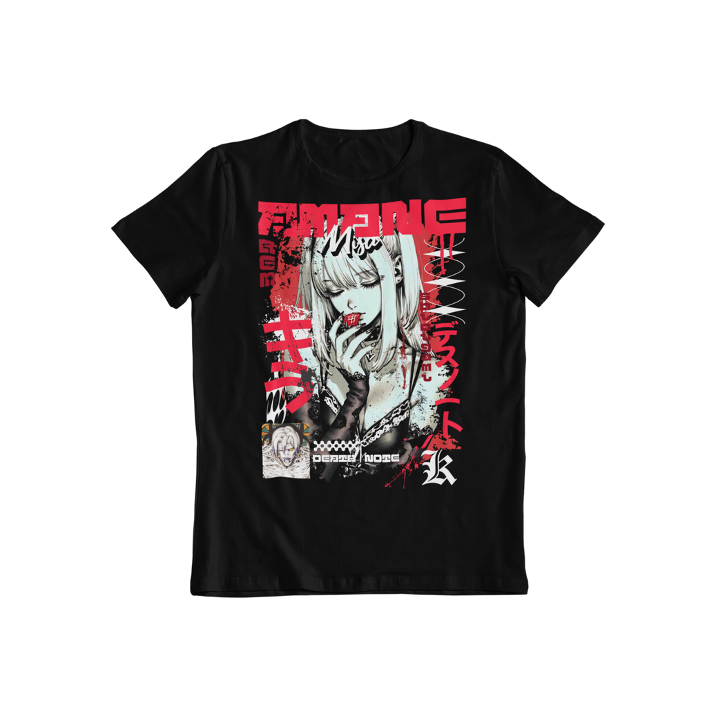 Death Note: Misa Amane – Front and Back Anime y2k T-Shirt / Hoodie / Sweater | Cool Anime Cyber Streetwear