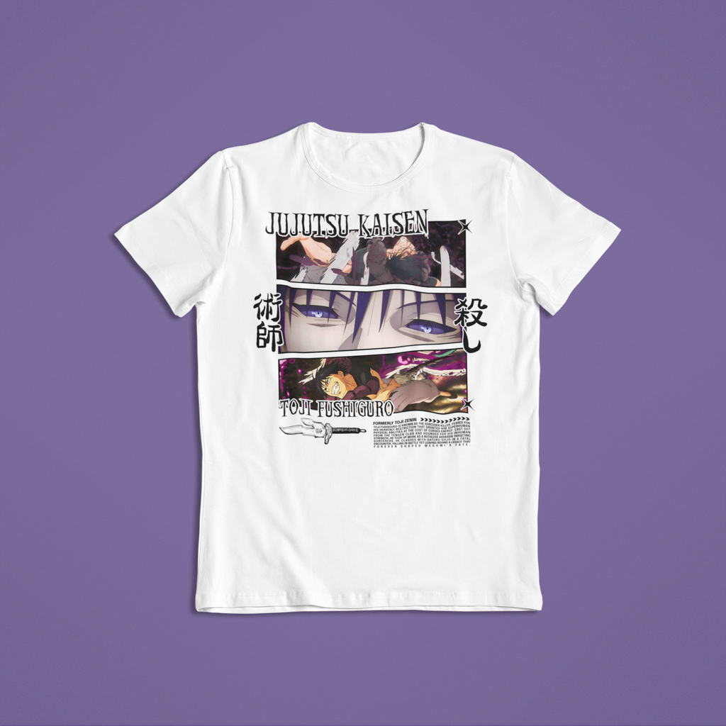 Jujutsu Kaisen: Toji Fushiguro – Zenin Anime T-Shirt / Hoodie / Sweater | Cool Anime Streetwear