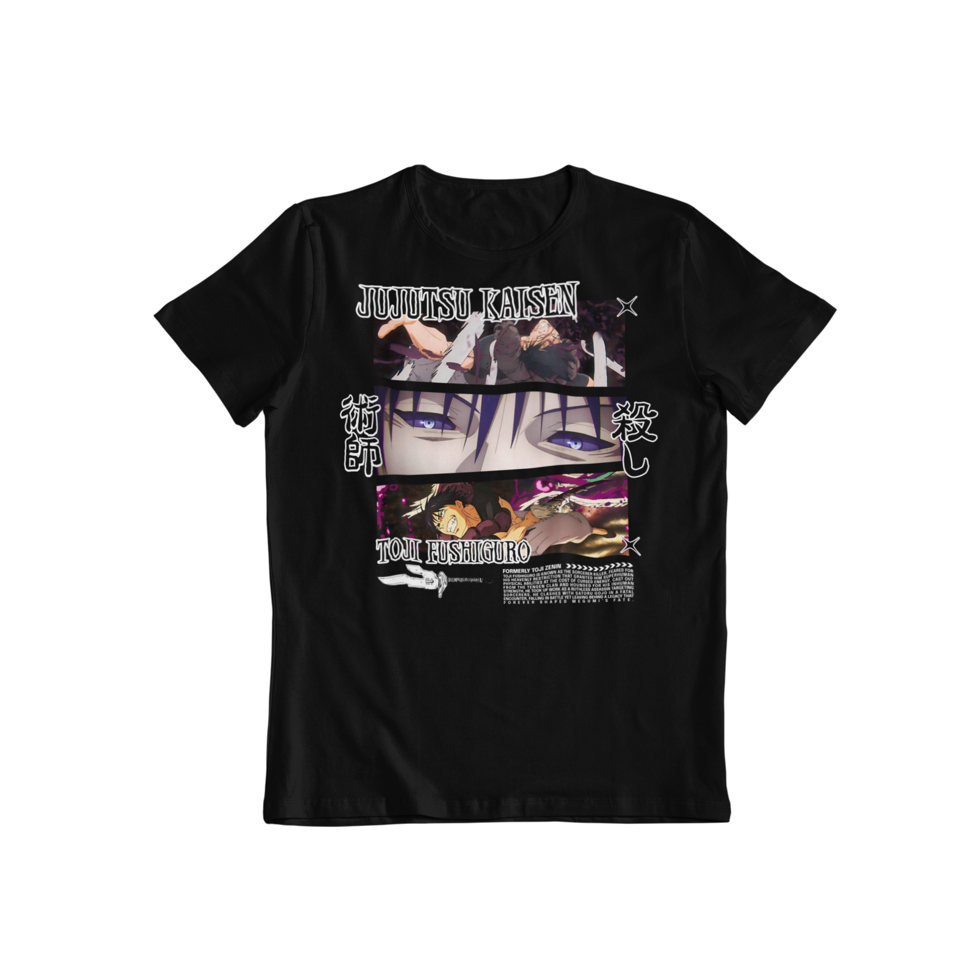Jujutsu Kaisen: Toji Fushiguro – Zenin Anime T-Shirt / Hoodie / Sweater | Cool Anime Streetwear
