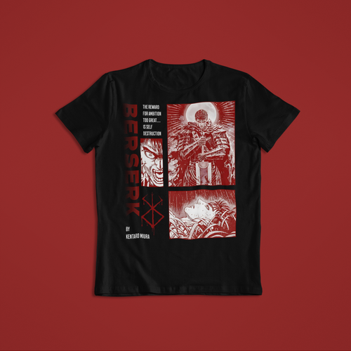Berserk: Guts –  Anime T-Shirt / Hoodie / Sweater | Cool Anime Streetwear