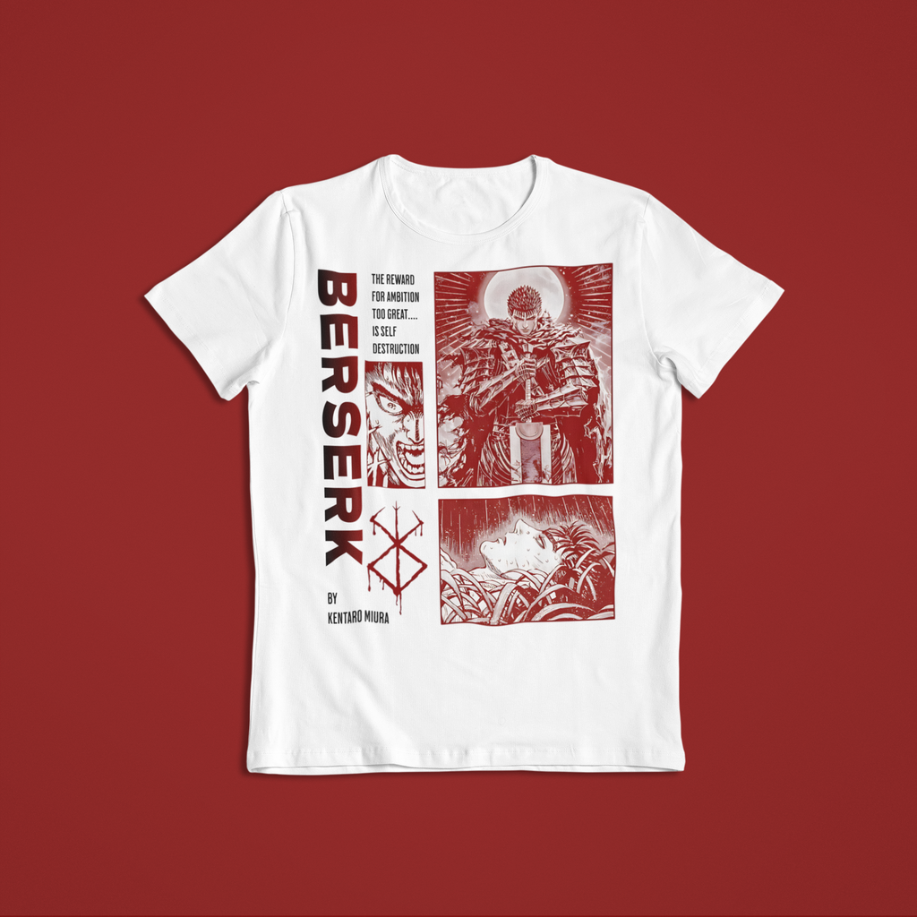 Berserk: Guts –  Anime T-Shirt / Hoodie / Sweater | Cool Anime Streetwear