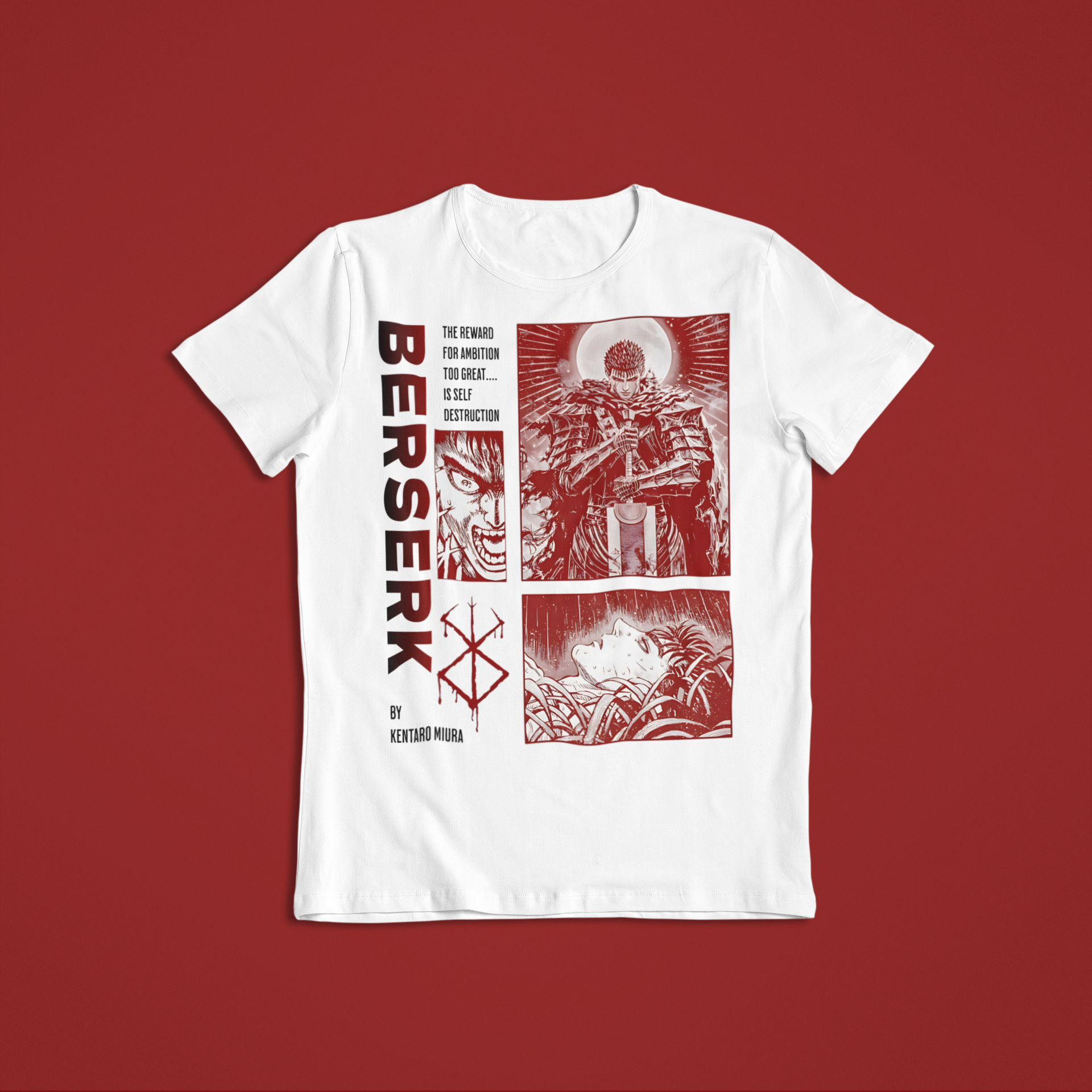 Berserk: Guts –  Anime T-Shirt / Hoodie / Sweater | Cool Anime Streetwear