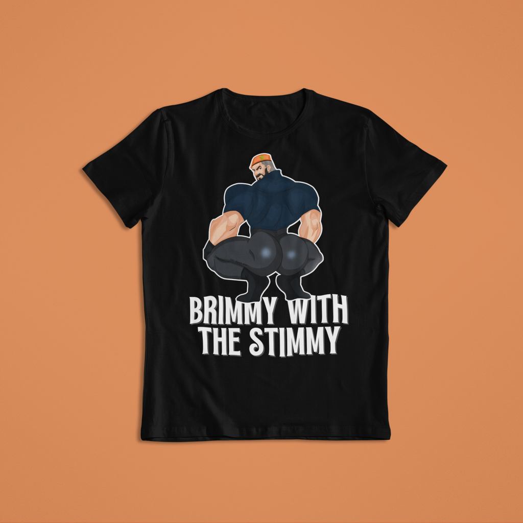 Brimmy with the Stimmy: Valorant Brimstone - Funny T-Shirt / Hoodie / Sweater | Gaming Streetwear