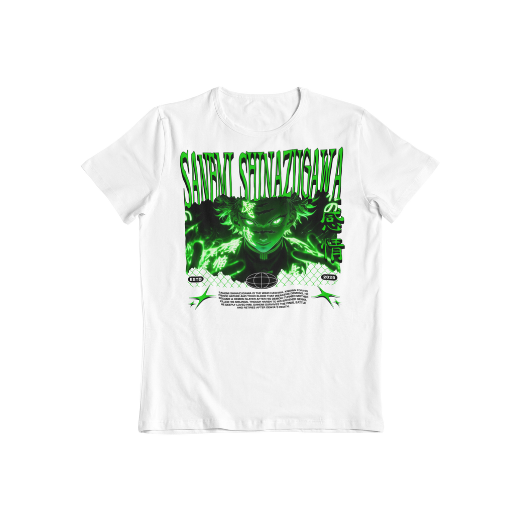 Demon Slayer: Sanemi Shinazugawa –  Anime T-Shirt / Hoodie / Anime Graphic Tee | Sanemi Streetwear