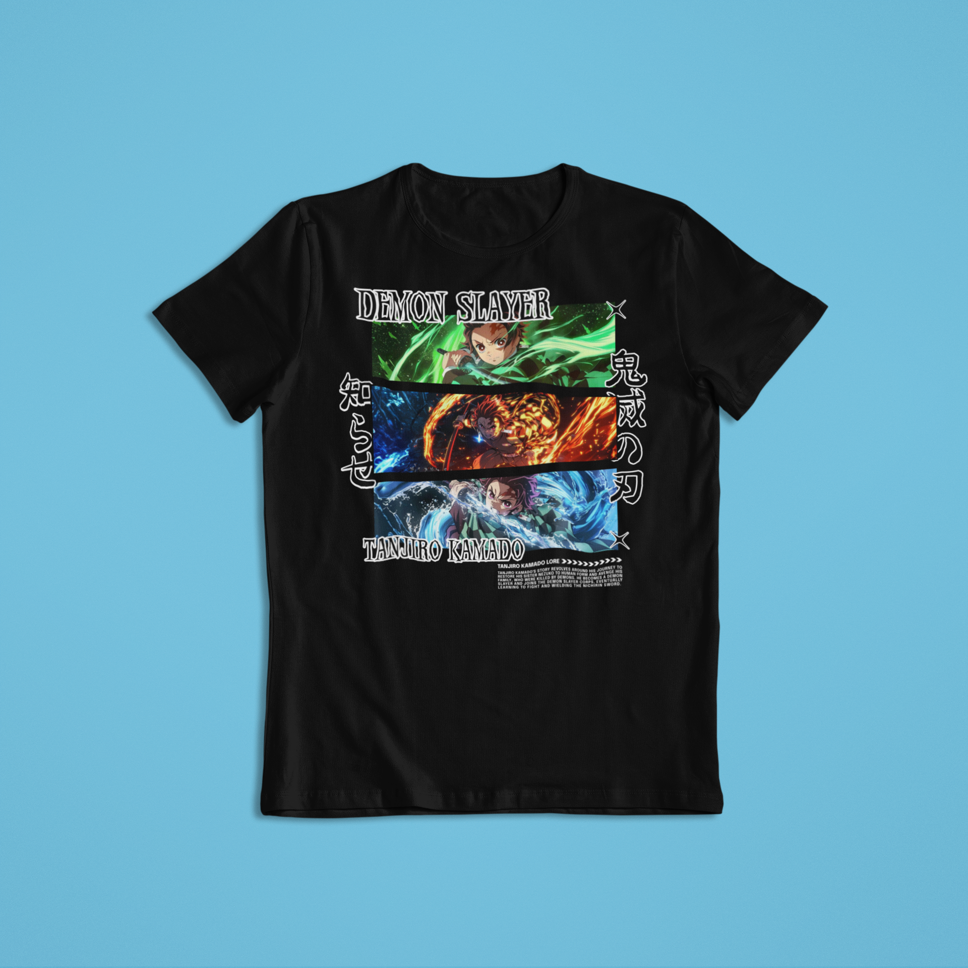 Demon Slayer: Tanjiro Kamado –  Anime T-Shirt / Hoodie / Sweater | Cool Anime Streetwear